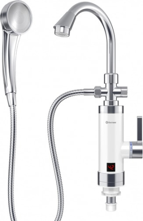 Проточный электрический водонагреватель кран+душ Thermex Focus 3000